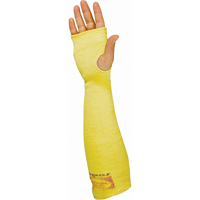 Sleeves, Kevlar&reg;, 18", ANSI/ISEA 105 Level 3, Yellow Equipment World