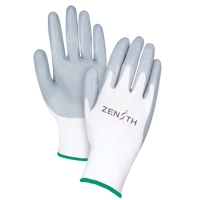 Lightweight Breathable Coated Gloves, 8/Medium, Foam Nitrile Coating, 13 Gauge, Polyester Shell Equipment World