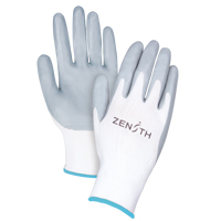 Lightweight Breathable Coated Gloves, 10/X-Large, Foam Nitrile Coating, 13 Gauge, Polyester Shell Equipment World