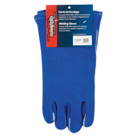 Double Palm & Thumb Welding Gloves, Split Cowhide, Size Large Equipment World