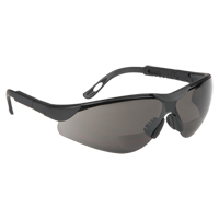 305 Series Reader's Safety Glasses, Anti-Scratch, Grey/Smoke, 2.5 Diopter SAO578 | Equipment World