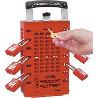 Latch Tight Lock Boxes, Red Equipment World