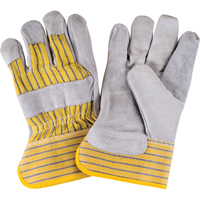Premium Quality Fitters Gloves, Large, Split Cowhide Palm, Cotton Inner Lining Equipment World