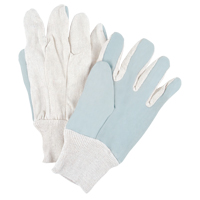 Premium Work Gloves, Large, Split Cowhide Palm Equipment World