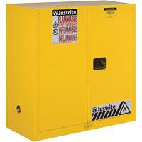 Sure-Grip&reg; Ex Flammable Storage Cabinets, 30 gal., 2 Door, 43" W x 44" H x 18" D Equipment World