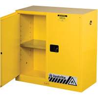 Sure-Grip&reg; Ex Flammable Storage Cabinets, 30 gal., 2 Door, 43" W x 44" H x 18" D Equipment World