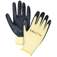 Gants r&eacute;sistants &agrave; la coupe avec prise sup&eacute;rieure, Taille 2T-Grand/11, Calibre 13, Rev&ecirc;tement Mousse de nitrile, Enveloppe en Aramide, ANSI/ISEA 105 niveau 3/EN 388 niveau 5 Equipment World