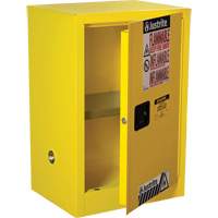 Sure-Grip&reg; EX Compac Flammable Safety Cabinet, 12 gal., 1 Door, 23.25" W x 35" H x 18" D Equipment World