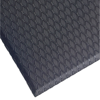 Cushion Max™ Mats, Diamond, 2' x 3' x 5/8", Charcoal, Nitrile/PVC SAR819 | Equipment World