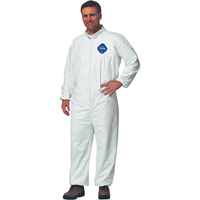 Coveralls, Medium, White, Tyvek&reg; 400 Equipment World