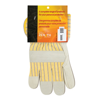 Standard-Duty Dry-Palm Fitters Gloves, Ladies, Grain Cowhide Palm, Cotton Inner Lining Equipment World