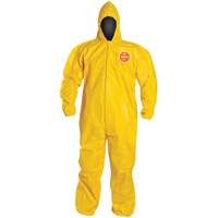Hooded Coveralls, Tychem&reg; 2000, 3X-Large, Yellow Equipment World