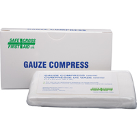 Compresses de gaze, Tampon, 36" lo x 36" la, St&eacute;rile, Dispositif m&eacute;dical Classe 1 Equipment World