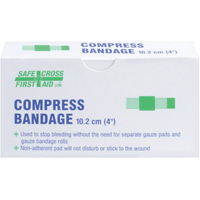 Bandages compressifs, 4" lo x 4" la Equipment World