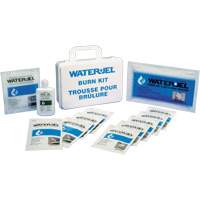Trousses d'urgence pour brûlures Water Jel, Boîte en plastique de 36 unit&eacute;s, Classe 2 Equipment World