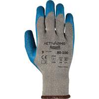 ActivArmr&reg; 80-100 Gloves, 9/Large, Rubber Latex Coating, 10 Gauge, Polyester/Cotton Shell Equipment World