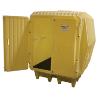 Hazard Hut&reg;, 63.5" L x 68" W x 72.5" H, 4000 lbs. Load Capacity Equipment World
