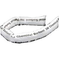 Chemical Sorbent Mini-Boom, Chemical, 4' L x 3" W, 12 gal. Absorbancy, 12 /Pack Equipment World