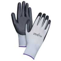 Lightweight Breathable Coated Gloves, 6/X-Small, Foam Nitrile Coating, 13 Gauge, Polyester Shell Equipment World
