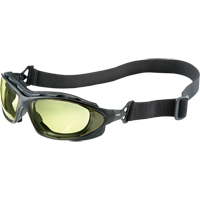 Uvex HydroShield&reg; Seismic&reg; Safety Goggles, Amber Lens, Anti-Fog/Anti-Scratch, Closed Vent Equipment World