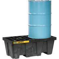 EcoPolyBlend Spill Control Pallets - Without Drain, 66 US gal. Spill Capacity, 49" x 25" x 18" Equipment World