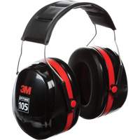 Peltor Optime 105 Series Earmuffs, Headband, 30 NRR dB Equipment World