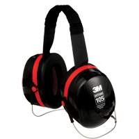Peltor Optime 105 Series Earmuffs, Neckband, 29 NRR dB Equipment World