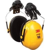 Peltor Optime 98 Series Earmuffs, Cap Mount, 23 NRR dB Equipment World