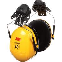 Peltor Optime 98 Series Earmuffs, Cap Mount, 23 NRR dB Equipment World