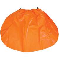 Hard Hat Rain Shield, One Size, Orange, Nylon/PVC Equipment World