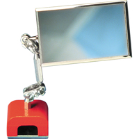Inspection Mirror, Rectangular, 3-1/2" L x 2" W, Telescopic Equipment World