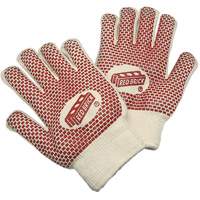 Red Brick&reg; Reversible Terrycloth Gloves, Cotton, Double Sided, 10 Gauge, Large Equipment World