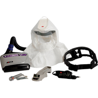 Versaflo Powered Air Purifying Respirator TR-600 Easy-Clean Kit, Hard Hat & Faceshield, Lithium-Ion Battery Equipment World