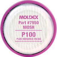 Disque filtre contre les particules, Filtre contre les particules/Filtre contre les particules avec suppresion de vapeurs nuisibles, Filtre N95/Vapeurs organiques/Gaz acides/P100/Filtre P100/Filtre R95 Equipment World