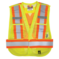 Open Road&reg; Tear Away Vest , High Visibility Lime-Yellow, Polyester Equipment World