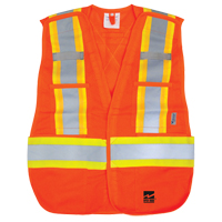 Open Road&reg; Tear Away Vest , High Visibility Orange, Polyester Equipment World