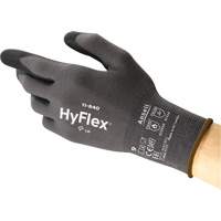 Hyflex&reg; 11-840 Gloves, 9/Large, Foam Nitrile Coating, 15 Gauge, Nylon Shell Equipment World
