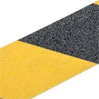 Premium Anti-Skid Tape, 2" x 60', Black & Yellow Equipment World