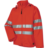 Veste imperm&eacute;able Narvik , Polyester, Orange haute visibilit&eacute;, Petit Equipment World