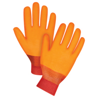 Gants doubl&eacute;s pour l'hiver, Taille Grand/9, 12" lo, PVC, Doublure en Molleton de mousse, Gant de calibre hiver Equipment World