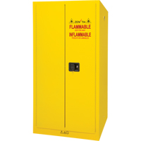 Flammable Storage Cabinet, 60 gal., 2 Door, 34" W x 65" H x 34" D SDN648 | Equipment World