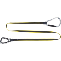 Heavy Duty Rail Tool Lanyard, Fixed Length, Dual Carabiner Equipment World