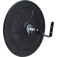 Convex Mirror with Bracket, Indoor/Outdoor, 12" Diameter Equipment World