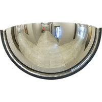 180° Dome Mirror, Half Dome, Closed Top, 18" Diameter Equipment World
