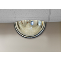 180° Dome Mirror, Half Dome, Closed Top, 18" Diameter Equipment World