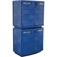 Polyethylene Corrosive/Acid Cabinet, 24 gal., 36" x 35" x 25" Equipment World