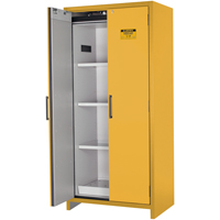 90-Minute EN Safety Storage Cabinet, 30 gal., 2 Door, 35.16" W x 76.89" H x 24.21" D Equipment World