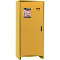 30-Minute EN Safety Storage Cabinet, 30 gal., 1 Door, 34.02" W x 76.65" H x 24.21" D Equipment World