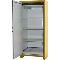 30-Minute EN Safety Storage Cabinet, 30 gal., 1 Door, 34.02" W x 76.65" H x 24.21" D Equipment World