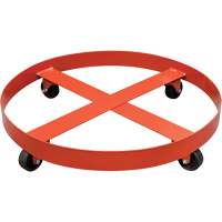 Poly-Collector Drum Dolly, 27.5" dia. x 5.5" H Equipment World
